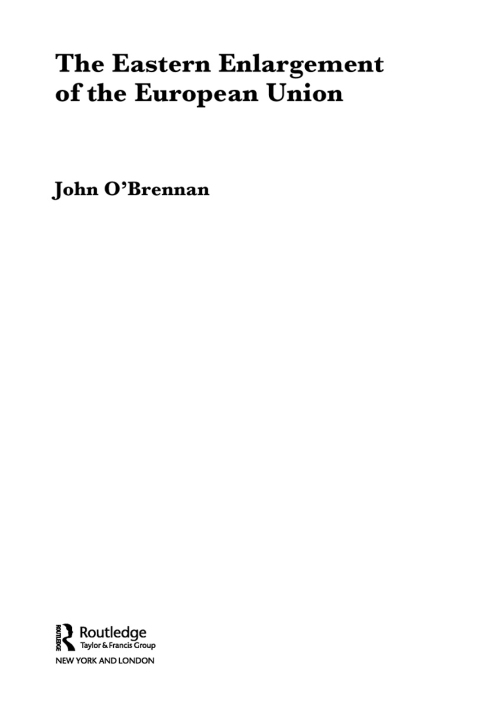 Cover image for book The Eastern Enlargement of the European Union
