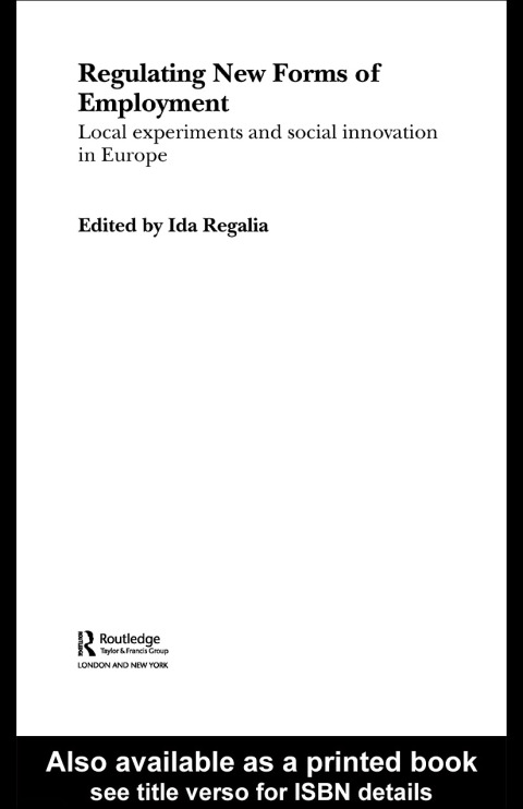 Cover image for book Regulating New Forms of Employment