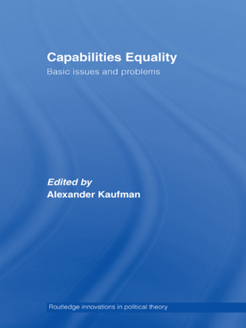 Cover image for book Capabilities Equality