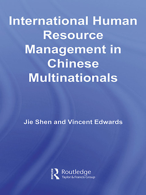 Cover image for book International Human Resource Management in Chinese Multinationals