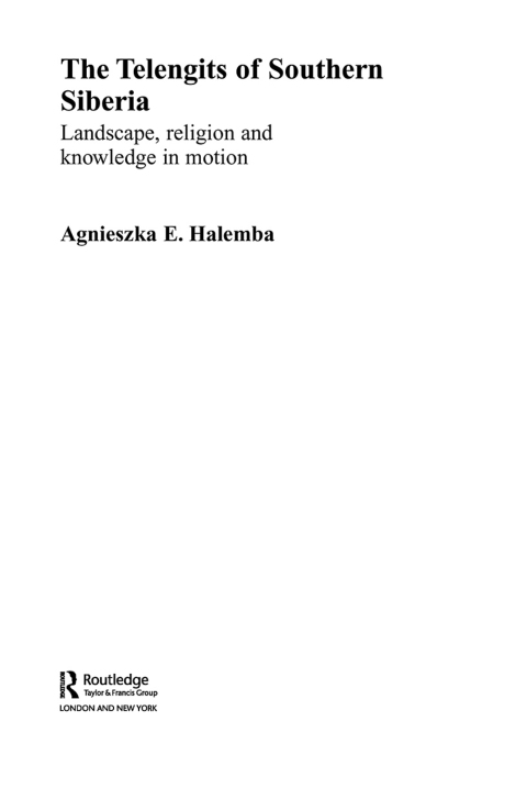 Cover image for book The Telengits of Southern Siberia