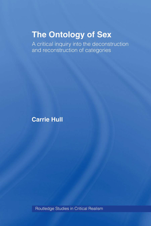 Cover image for book Ontology of Sex