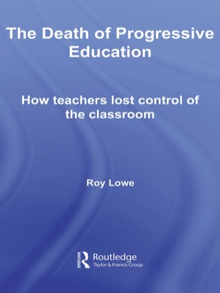 The Death of Progressive Education