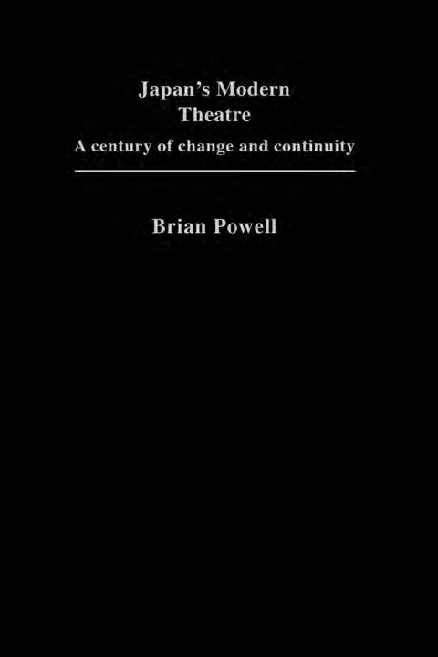 Cover image for book Japan's Modern Theatre
