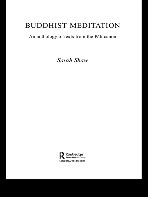 Buddhist Meditation 