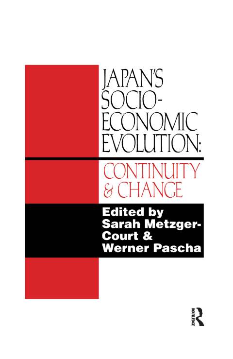 Cover image for book Japan's Socio-Economic Evolution