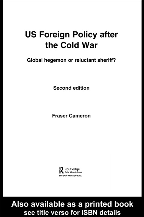 Cover image for book US Foreign Policy After the Cold War