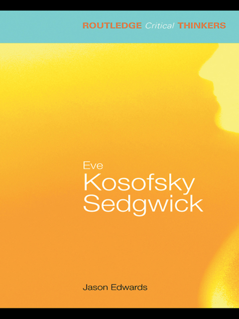 Cover image for book Eve Kosofsky Sedgwick