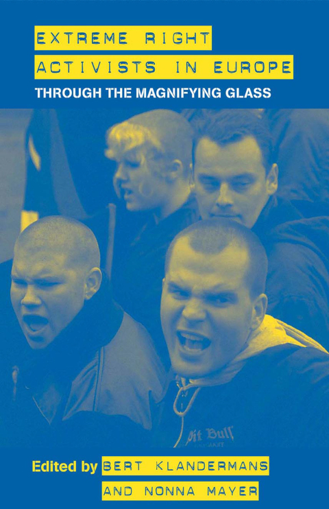 Cover image for book Extreme Right Activists in Europe