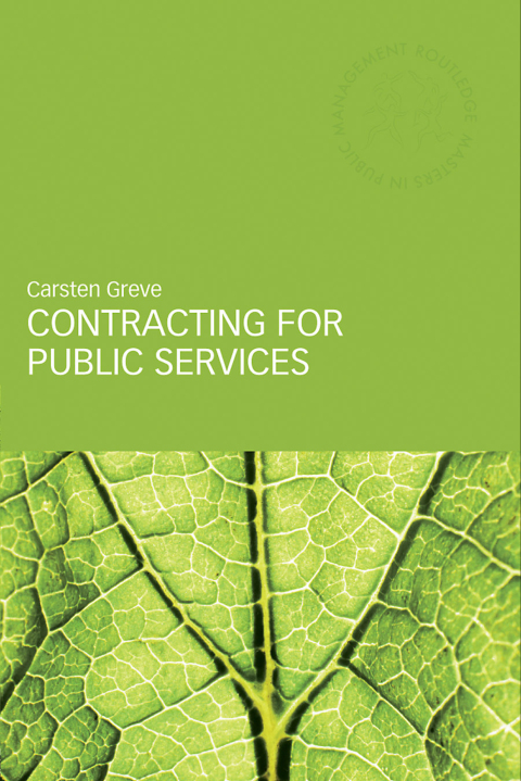 Cover image for book Contracting for Public Services