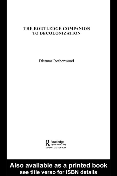 Cover image for book The Routledge Companion to Decolonization
