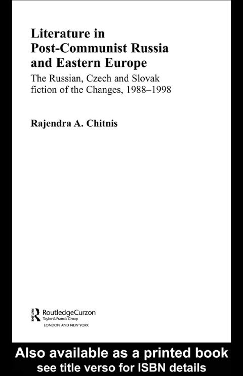 Cover image for book Literature in Post-Communist Russia and Eastern Europe