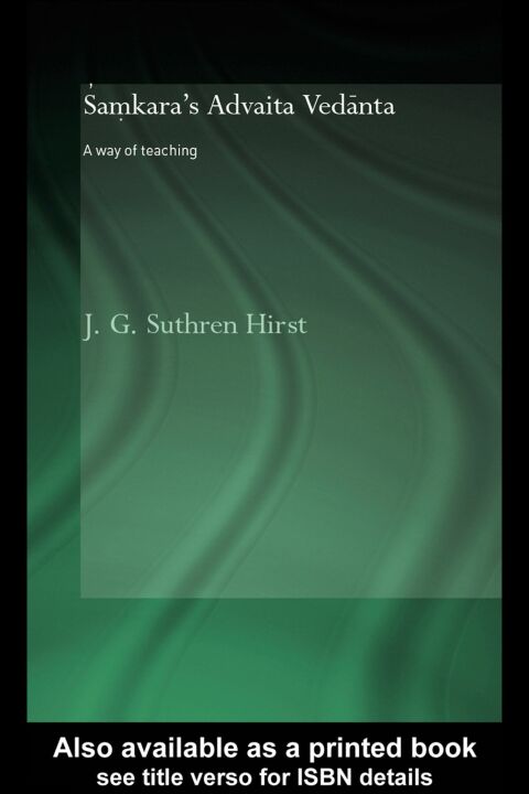 Cover image for book Samkara's Advaita Vedanta
