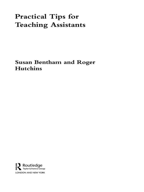 Cover image for book Practical Tips for Teaching Assistants