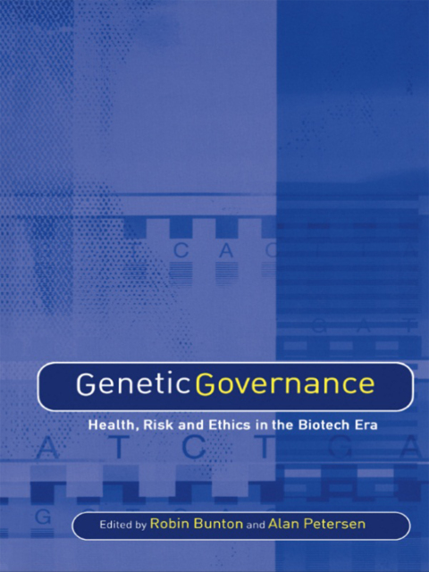 Cover image for book Genetic Governance