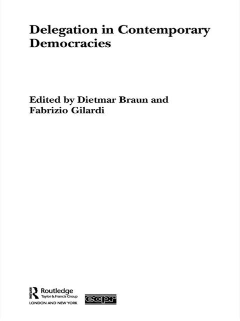 Cover image for book Delegation in Contemporary Democracies