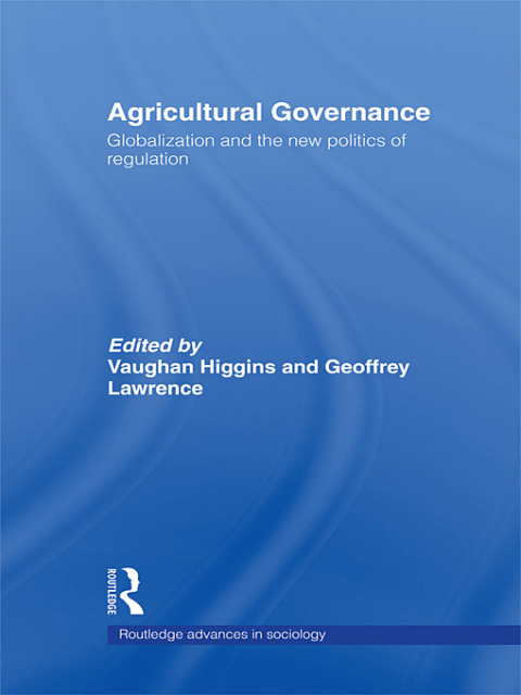 Cover image for book Agricultural Governance