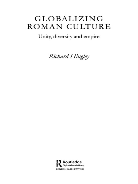 Globalizing Roman Culture 