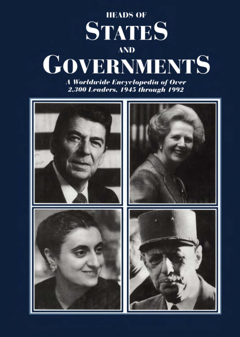 Cover image for book Heads of States and Governments Since 1945