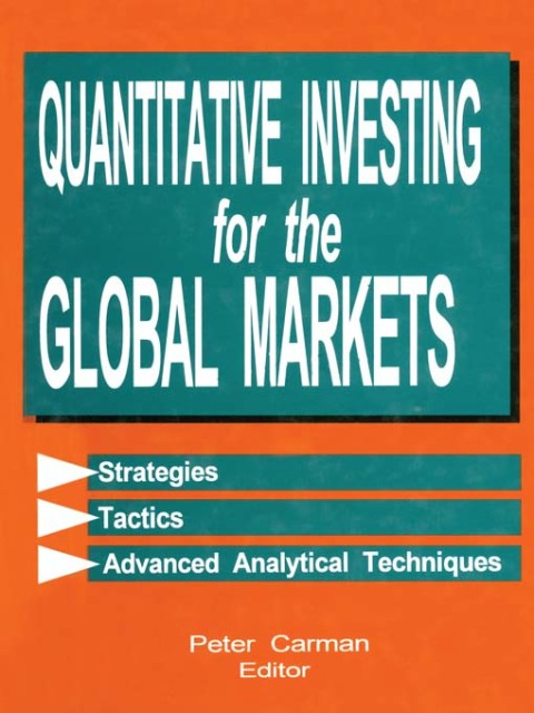 Cover image for book Quantitative Investing for the Global Markets