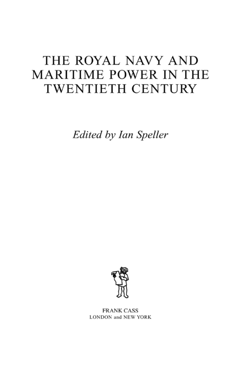 Cover image for book The Royal Navy and Maritime Power in the Twentieth Century