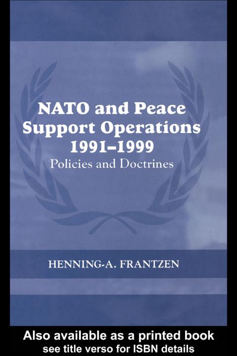 Cover image for book NATO and Peace Support Operations, 1991-1999