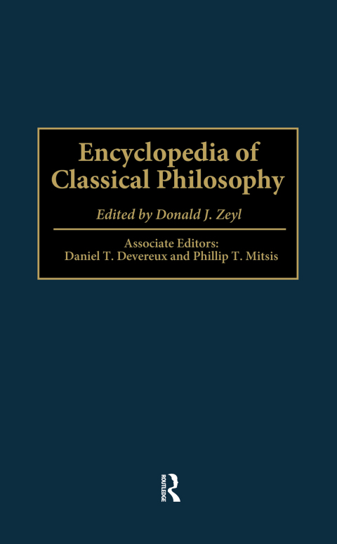 Cover image for book Encyclopedia of Classical Philosophy