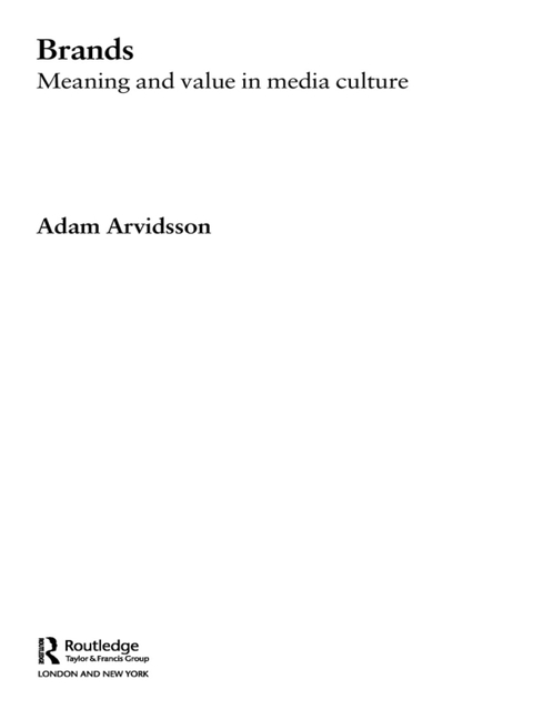 Cover image for book Brands