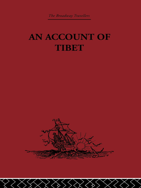 Cover image for book An Account of Tibet