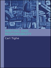 Cover image: Writing and Responsibility 1st edition 9780415345620