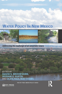 Cover image: Water Policy in New Mexico 1st edition 9781933115993