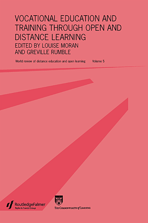 Cover image for book Vocational Education and Training through Open and Distance Learning
