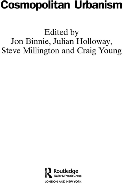 Cover image for book Cosmopolitan Urbanism