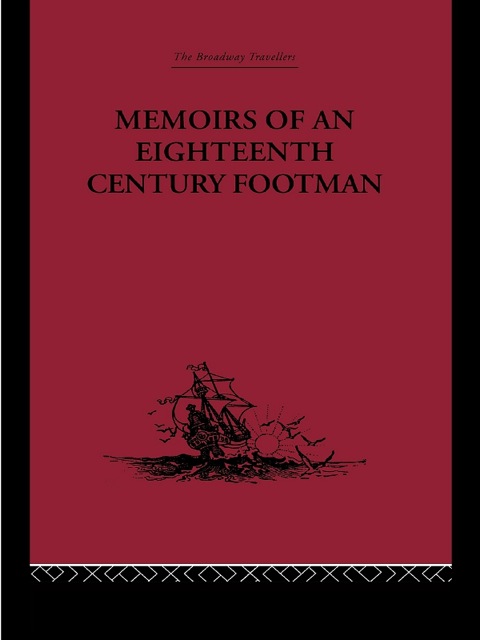 Cover image for book Memoirs of an Eighteenth Century Footman