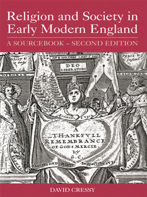 Cover image for book Religion and Society in Early Modern England