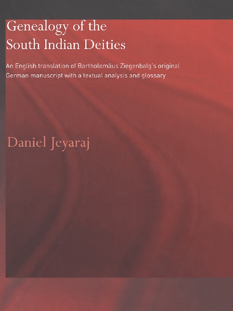 Cover image for book Genealogy of the South Indian Deities