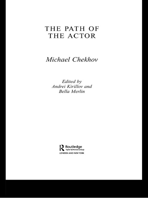 Cover image for book The Path Of The Actor