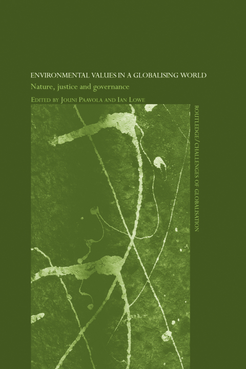 Cover image for book Environmental Values in a Globalizing World