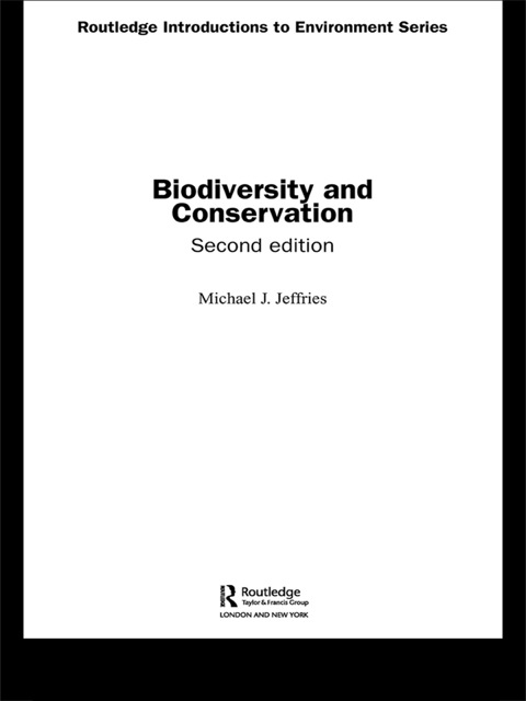 Cover image for book Biodiversity and Conservation