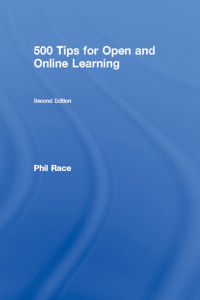 Cover image: 500 Tips for Open and Online Learning 2nd edition 9780415342773