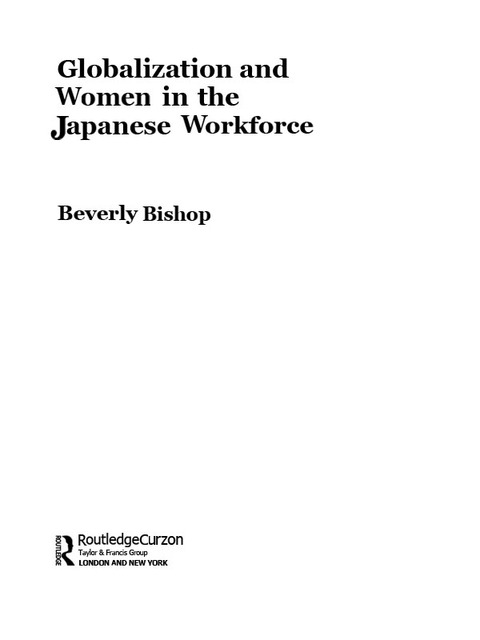 Cover image for book Globalisation and Women in the Japanese Workforce