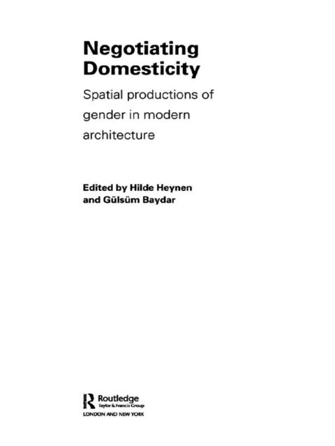 Cover image for book Negotiating Domesticity