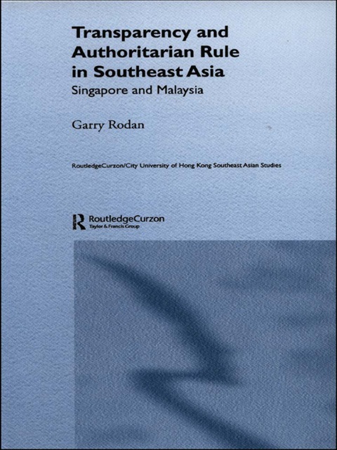 Cover image for book Transparency and Authoritarian Rule in Southeast Asia