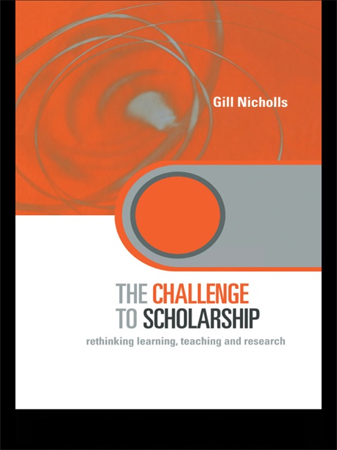 Cover image for book The Challenge to Scholarship