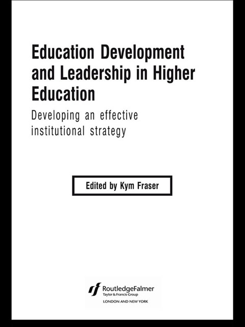 Cover image for book Education Development and Leadership in Higher Education