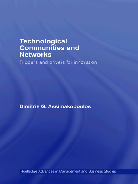 Cover image for book Technological Communities and Networks