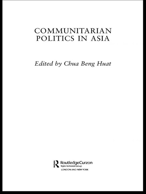 Communitarian Politics in Asia 