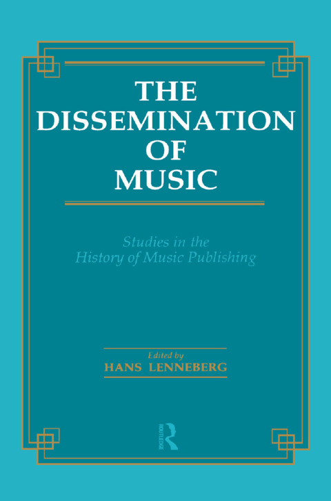 Cover image for book Dissemination of Music