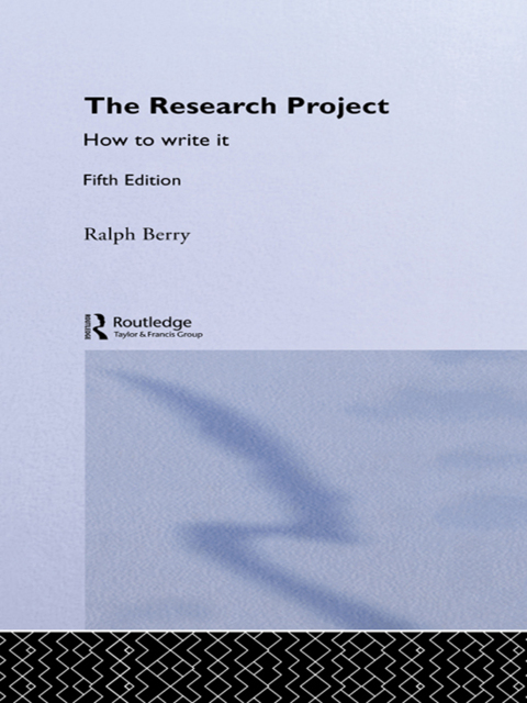 Cover image for book The Research Project