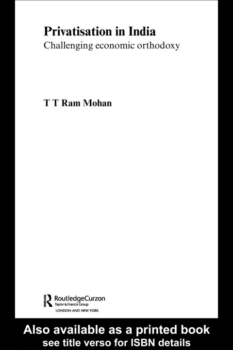 Cover image for book Privatisation in India